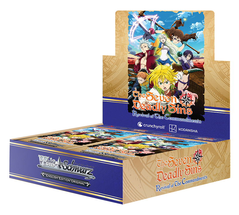 Weiss Schwarz Seven Deadly Sins: Revival of The Commandments English Booster Box