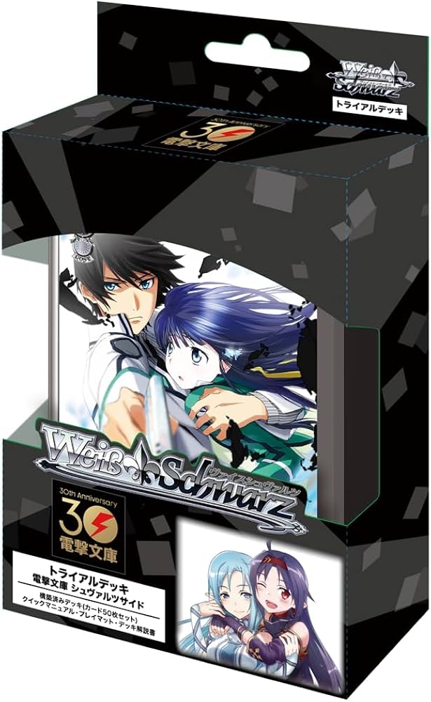 Weiss Schwarz Dengeki Bunko Japanese Schwarz Side TD+