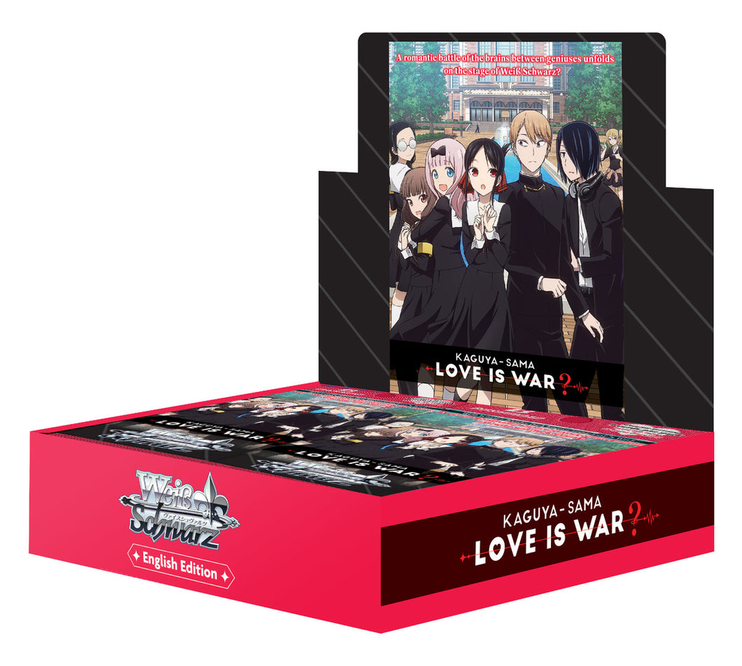 Weiss Schwarz Kaguya-sama Love is War? vol.2 English Booster Box