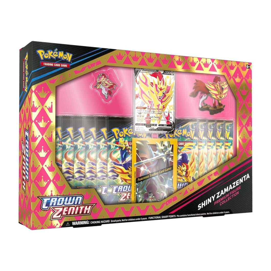 Pokémon TCG: Crown Zenith Premium Figure Collection (Zacian & Zamazenta)