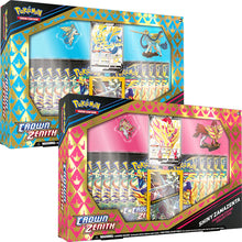 Charger l&#39;image dans la galerie, Pokémon TCG: Crown Zenith Premium Figure Collection (Zacian &amp; Zamazenta)
