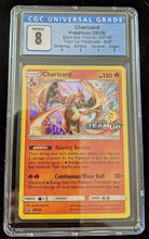 Load image into Gallery viewer, CGC 8 STAFF Team Up Charizard Promo
