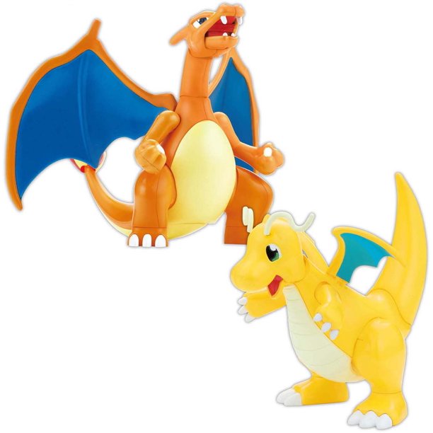 Pokemon Model Kit Charizard & Dragonite Bandai Spirits