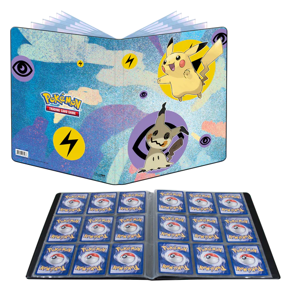 Classeur Ultra Pro PRO 9 pochettes Pokemon Pikachu et Mimikyu