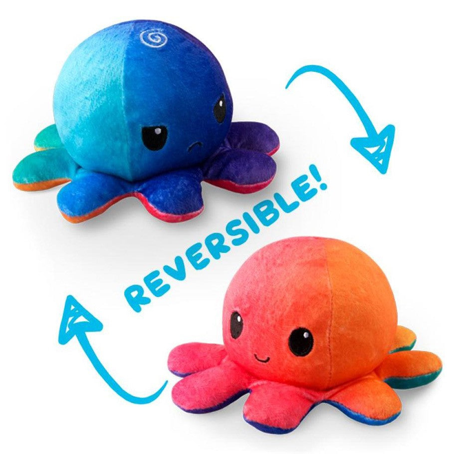 Tee Turtle Reversible Octopus Mini Plush: SU/ME