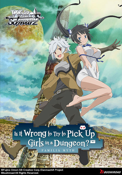 Weiss Schwarz Danmachi/Is it Wrong to Try to Pick Up Girls in a Dungeon? English Booster Box
