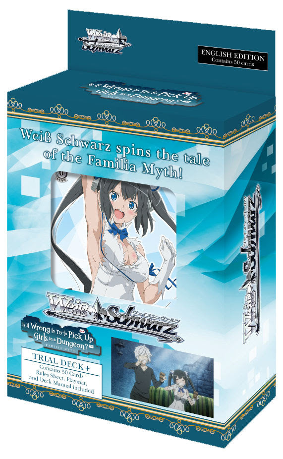Weiss Schwarz Danmachi/Is it Wrong to Try to Pick Up Girls in a Dungeon? English Trial Deck+